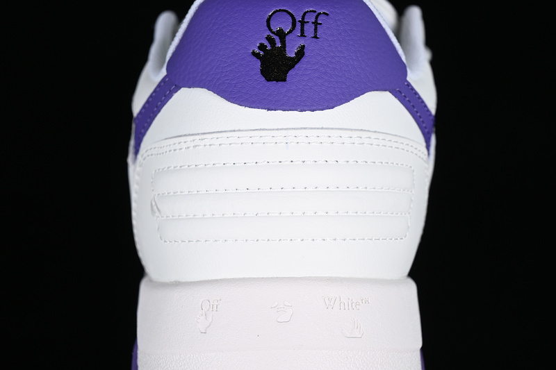 OFF-WHITE Out Of Office leather sneakers