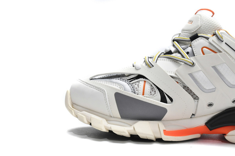 Balenciaga Tess S. White Orange Black 542436 W1GB1 9059