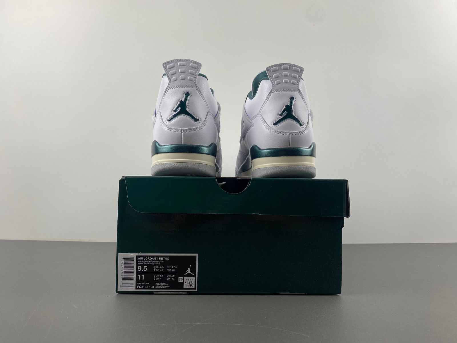 Air Jordan 4 "Oxidized Green" FQ8138-103