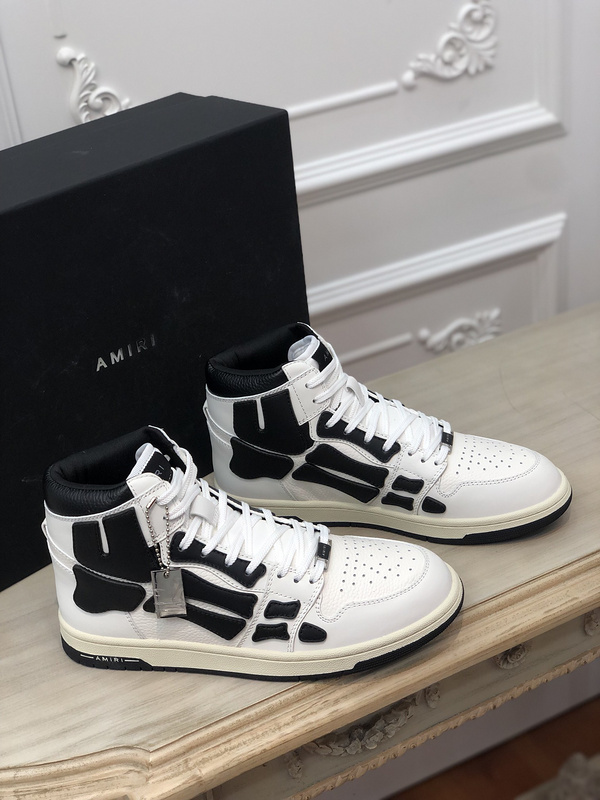 AMIRI* Skel Leather Sneakers