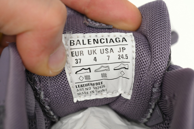 Balenciaga Tess S.Black Gray Purple  542436 W1AC5 0620