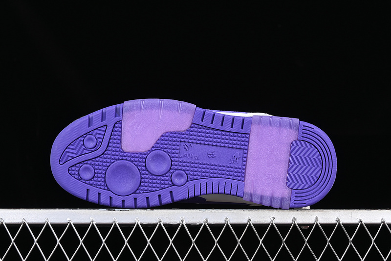 OFF-WHITE Out Of Office leather sneakers