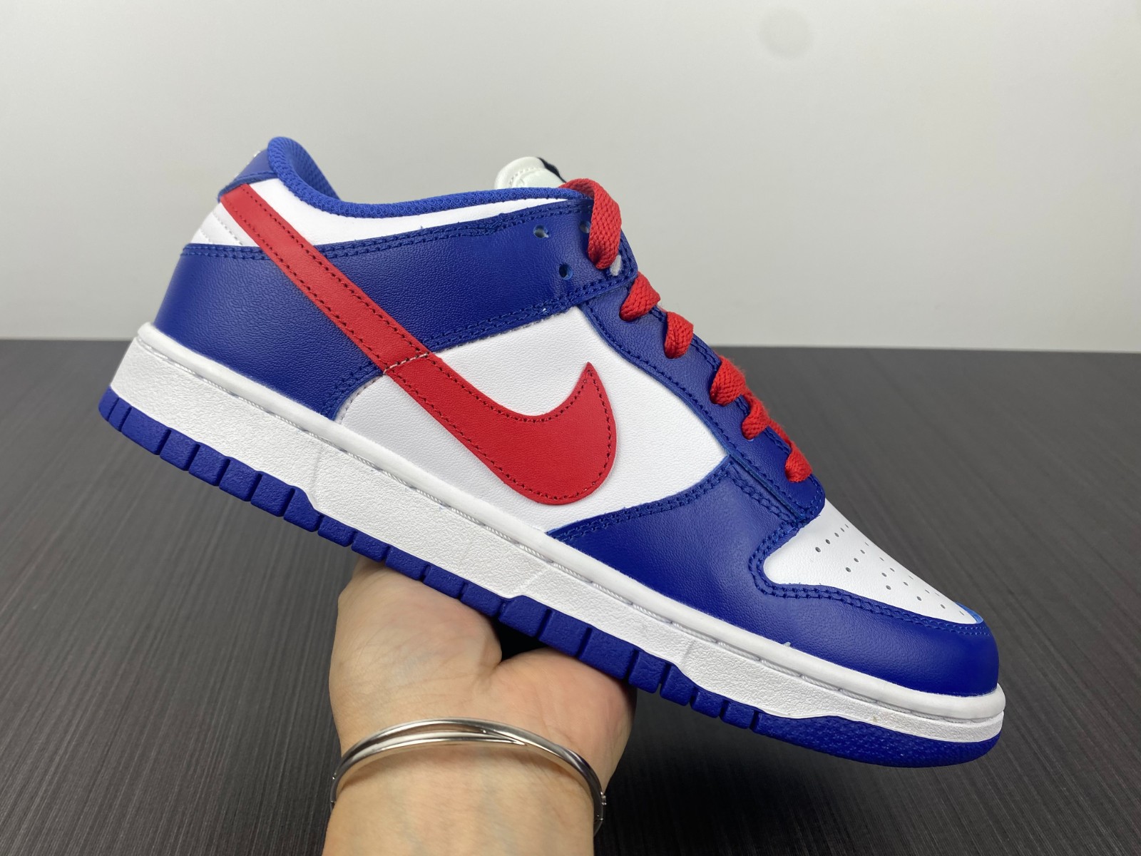 Nike Dunk Low Bright Crimson Game Royal  CW1590-104