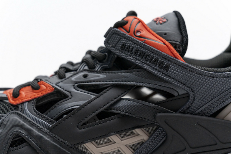 Balenciaga Track 2 Sneaker Dark Grey Orange  570391 W2GN1 2002