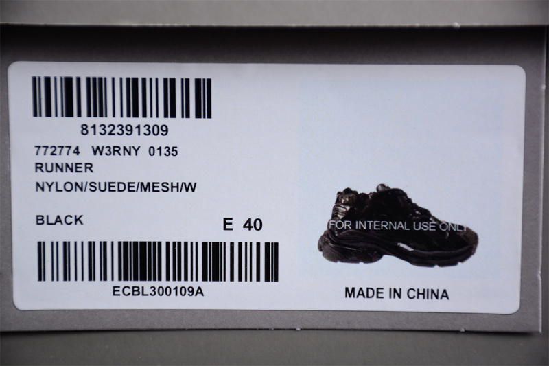 Balenciaga Runner Sneaker All Black