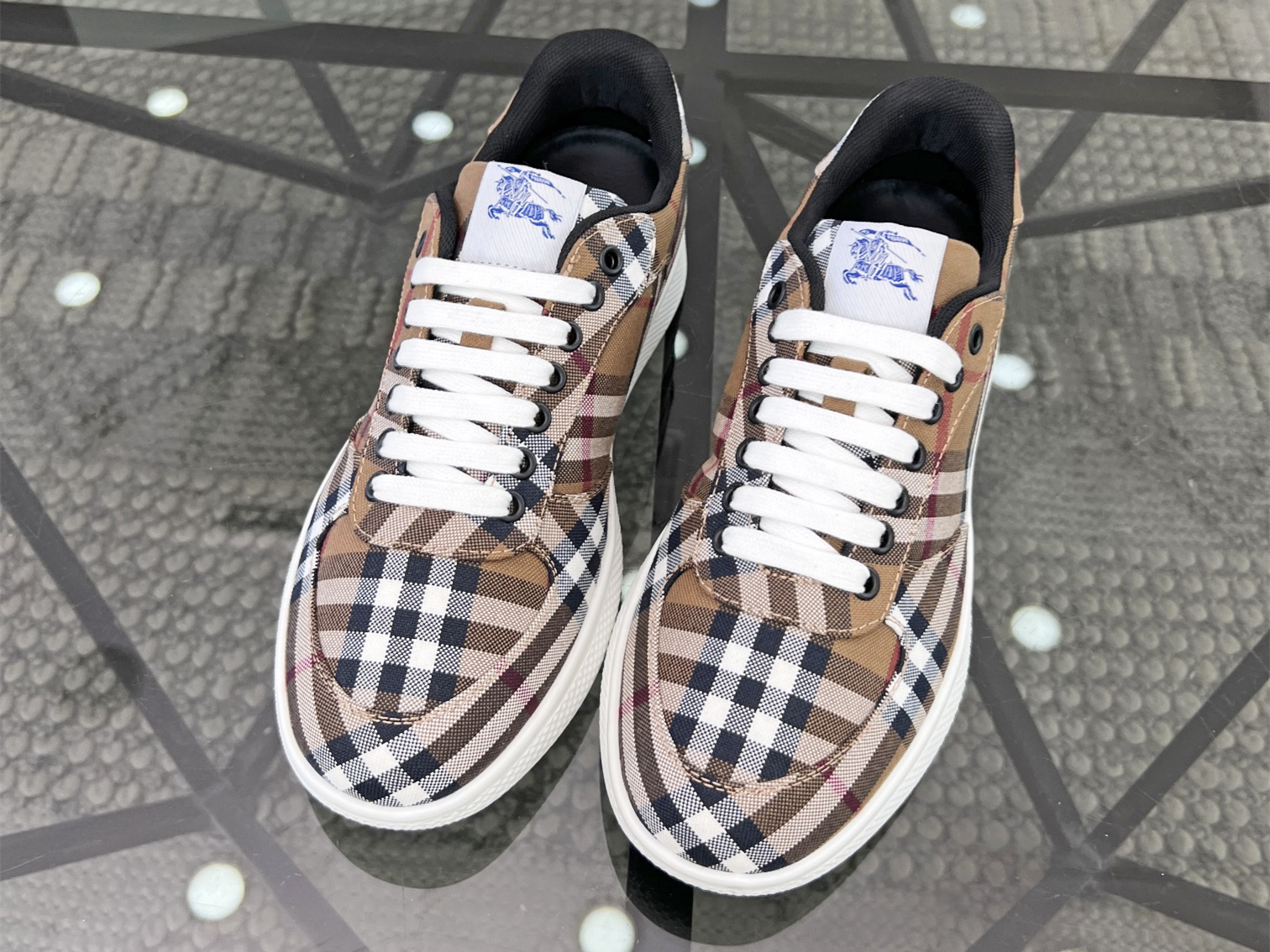 Burberry Check Terrace Sneakers