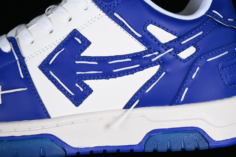 OFF-WHITE Out Of Office leather sneakers