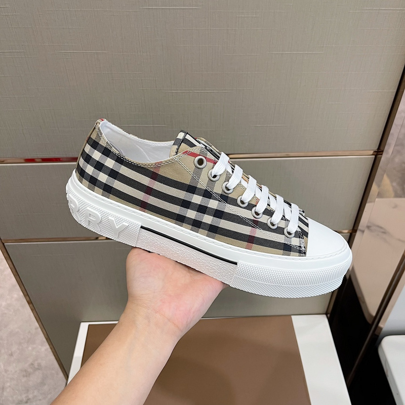 Burberry Vintage Check Cotton Sneakers