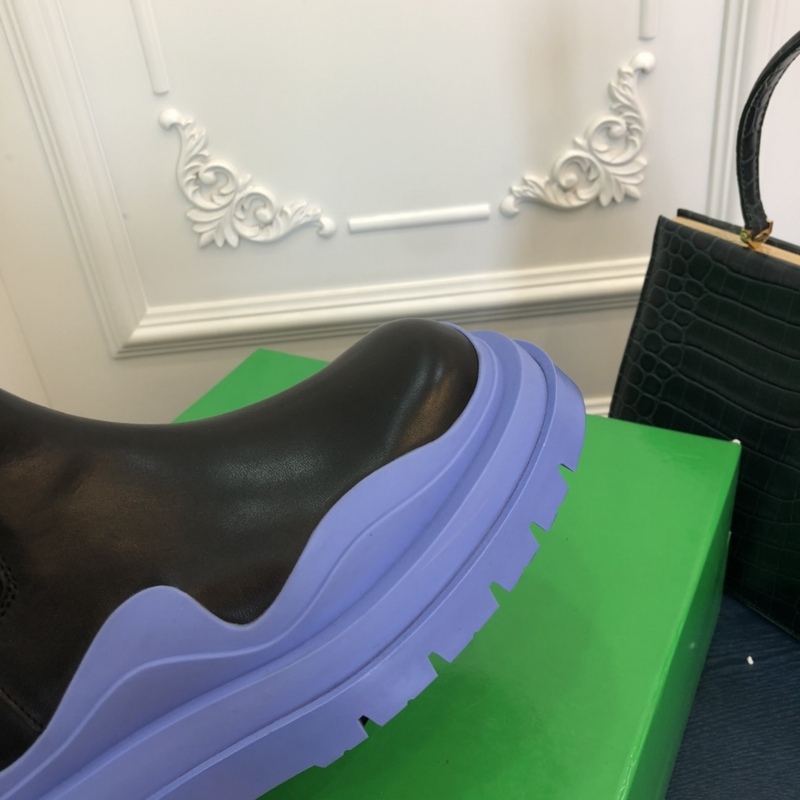 Bottega Veneta Tire Leather Ankle boots