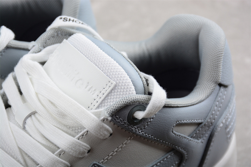 OFF-WHITE Out Of Office leather sneakers