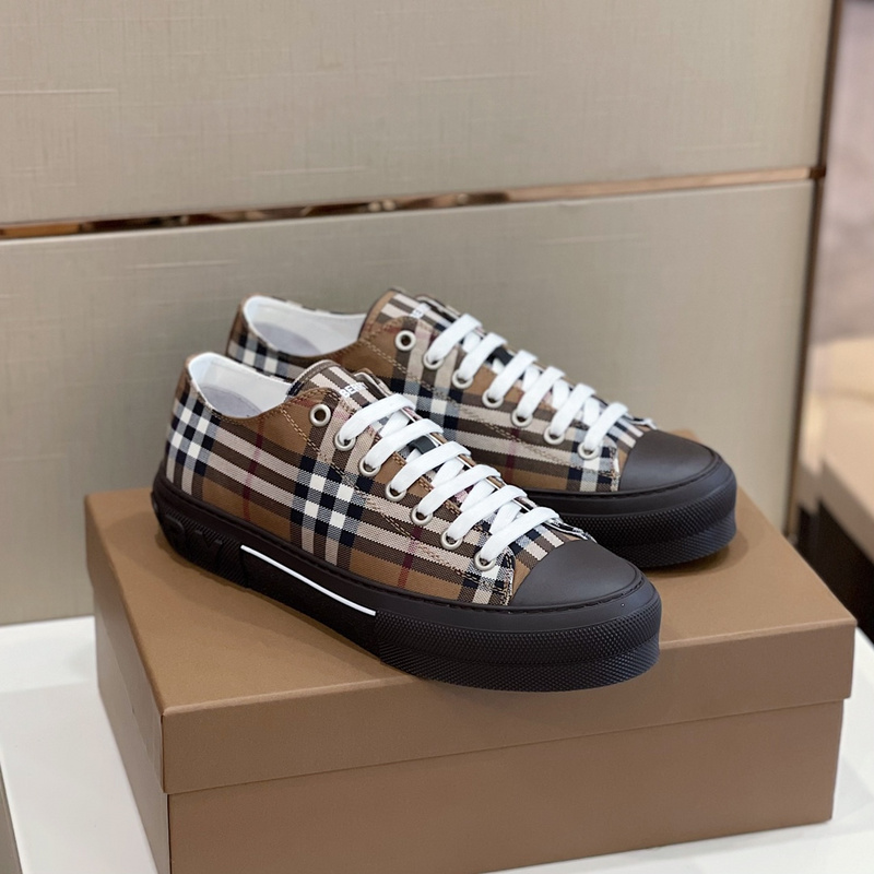 Burberry Vintage Check Cotton Sneakers