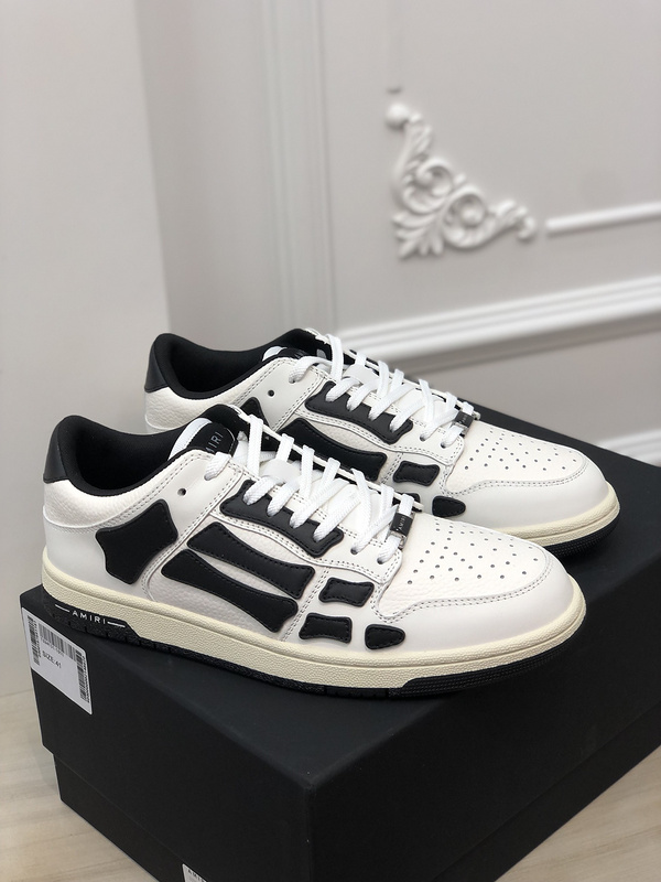 AMIRI* Skel Leather Sneakers
