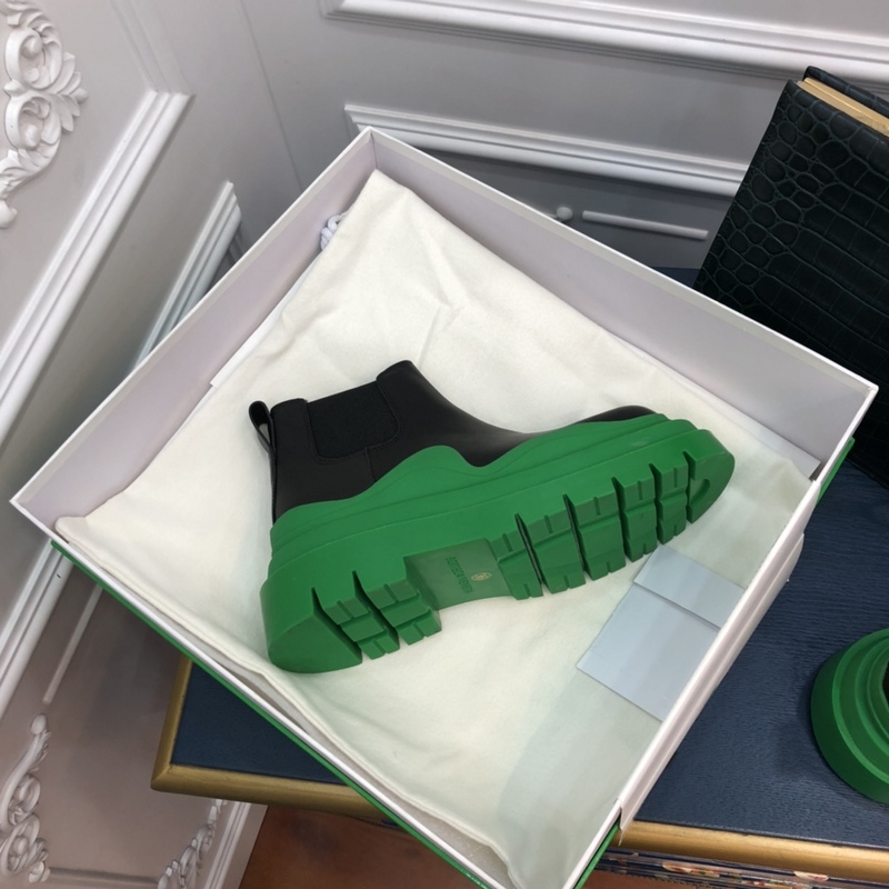 Bottega Veneta Tire Leather Ankle boots