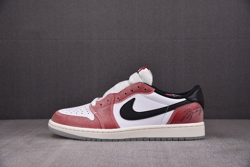 Trophy Room x Air Jordan 1 Low OG 'Red Black' FN0432-017