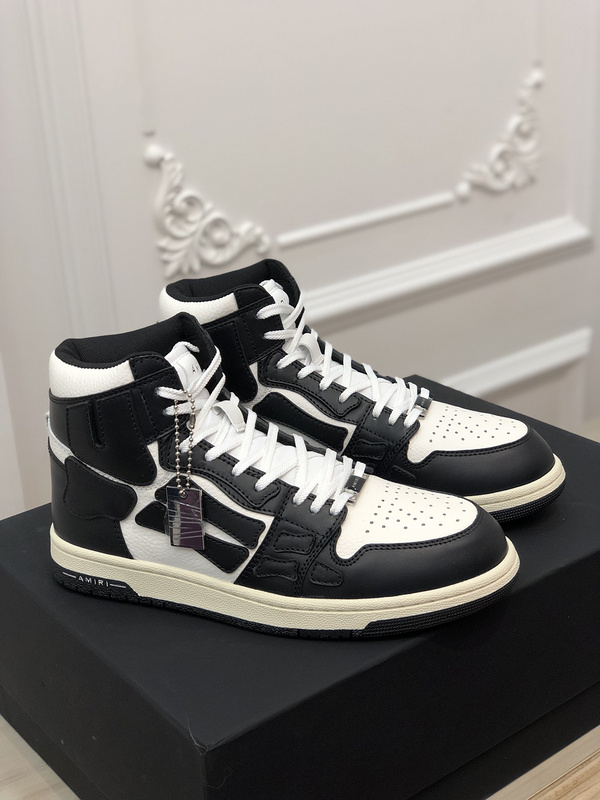 AMIRI* Skel Leather Sneakers