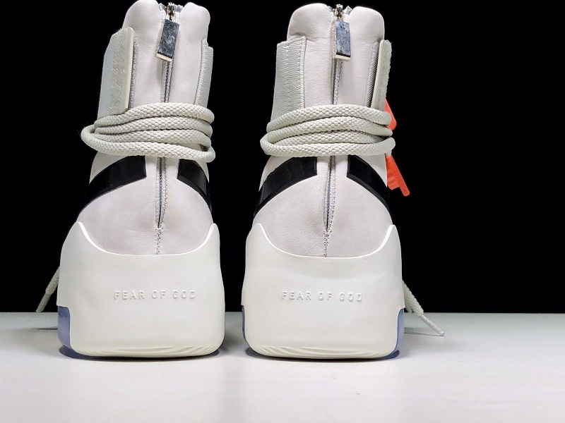 Nike Air Fear Of God 1 SA Light Bone Black - AT9915-002