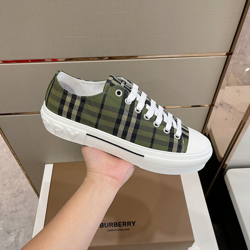 Burberry Vintage Check Cotton Sneakers