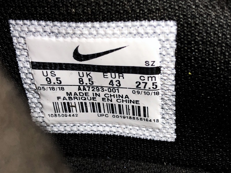 Off White Nike Air Max 90 Black AA7293-001