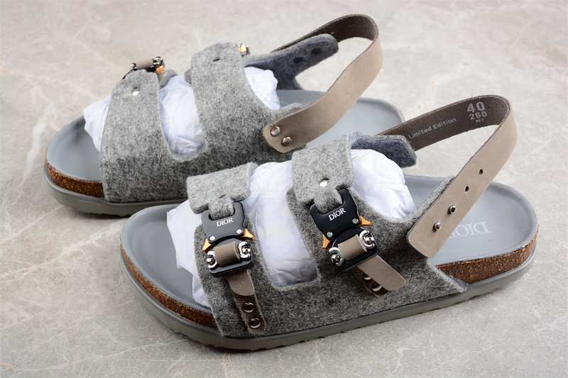 Dior by Birkenstock Milano Sandal Grey  (EU36-EU45)