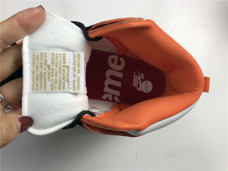 Nike SB Dunk Supre*  Orange 307385-181
