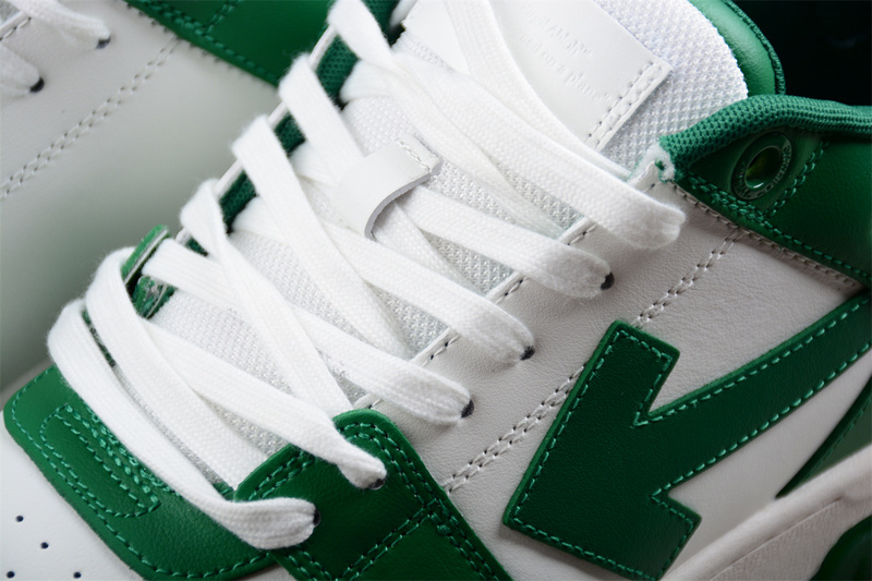 OFF-WHITE Out Of Office leather sneakers