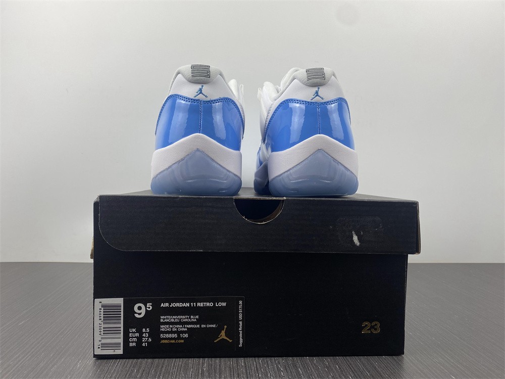 Air Jordan 11 Low UNC University Blue 528895-106