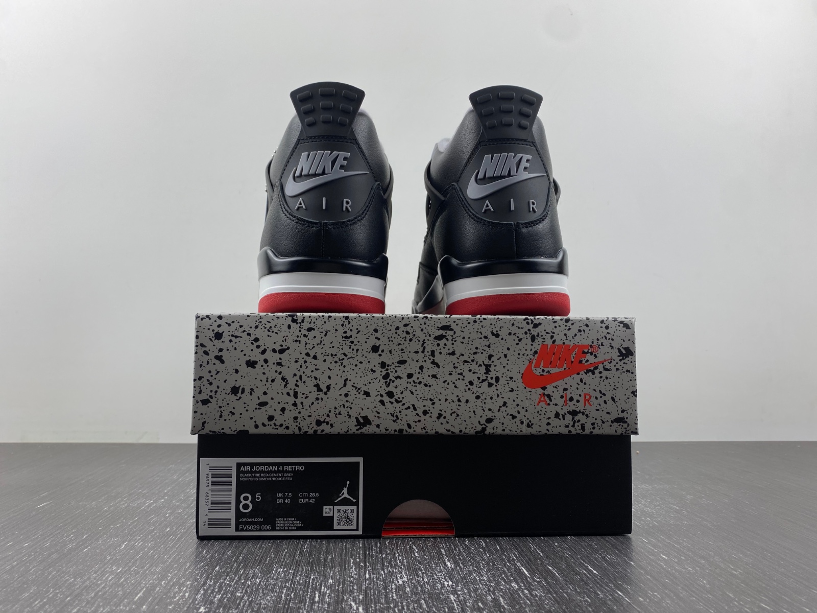 Air Jordan 4 “Bred” Reimagined FV5029-006