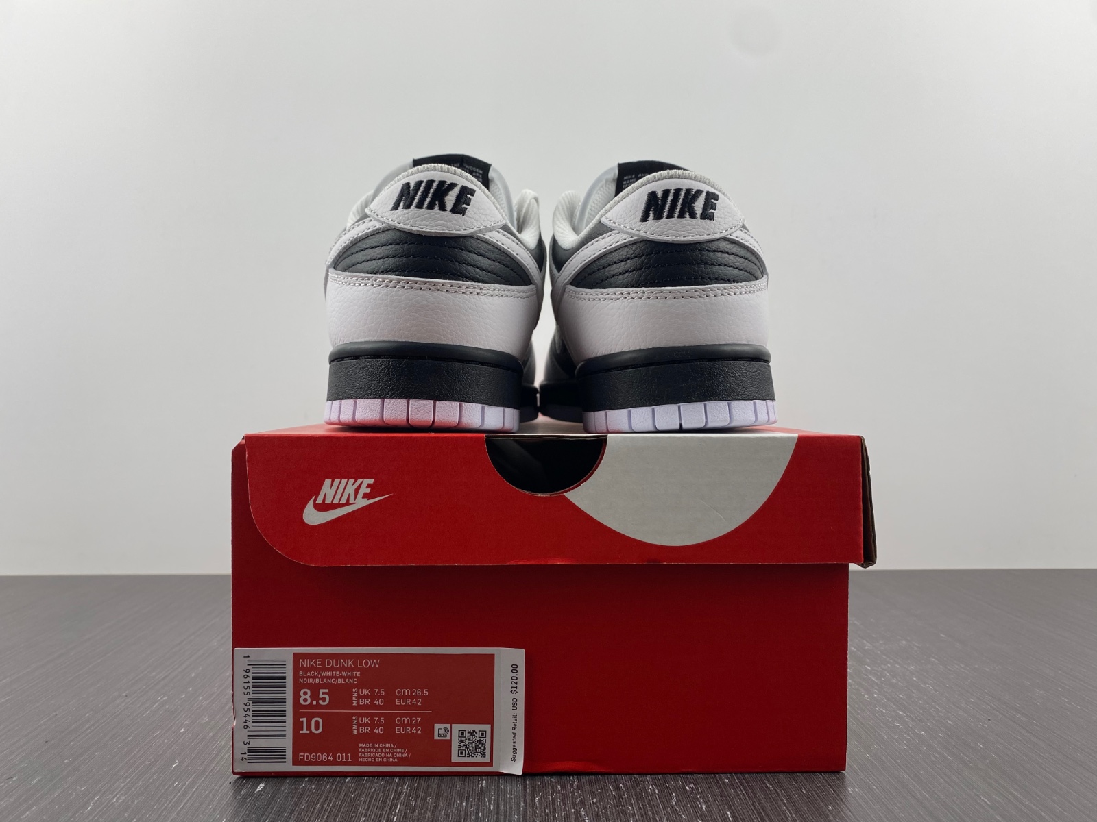 Nike Dunk Low Retro Reverse Panda FD9064-011