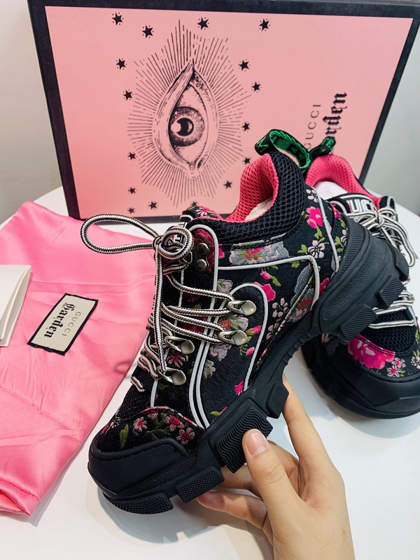 Gucci Journey Flashtrek Jewel Crystal Low Boot