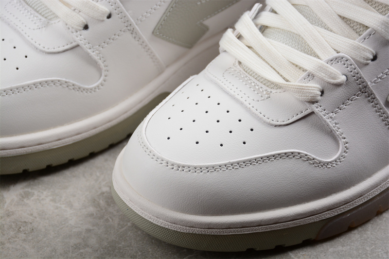 OFF-WHITE Out Of Office leather sneakers