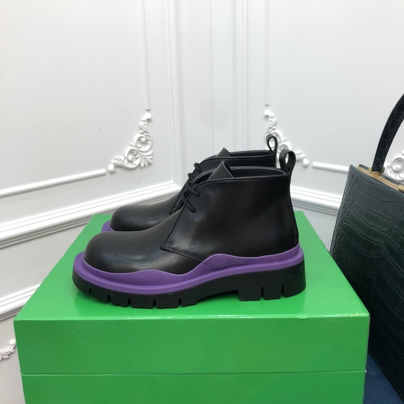 Bottega Veneta Tire Leather Ankle boots