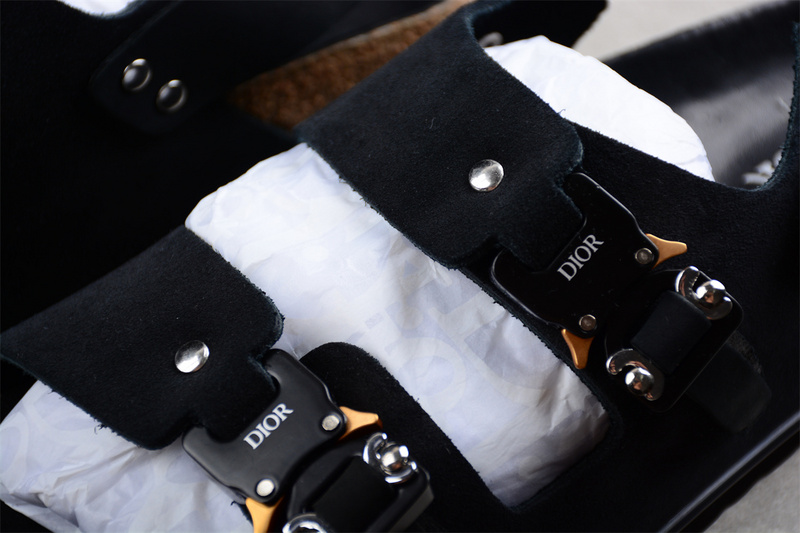 Dior by Birkenstock Milano Sandal Black  (EU36-EU45)