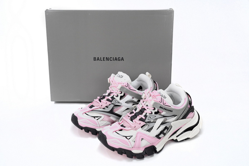 Balenciaga Track 2 Sneaker Pink White 568615 W3AE2 5291