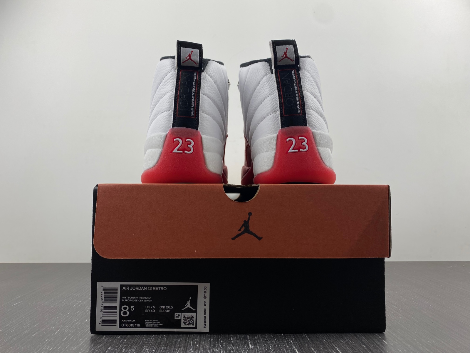 Air Jordan 12 Cherry 2023 CT8013-116