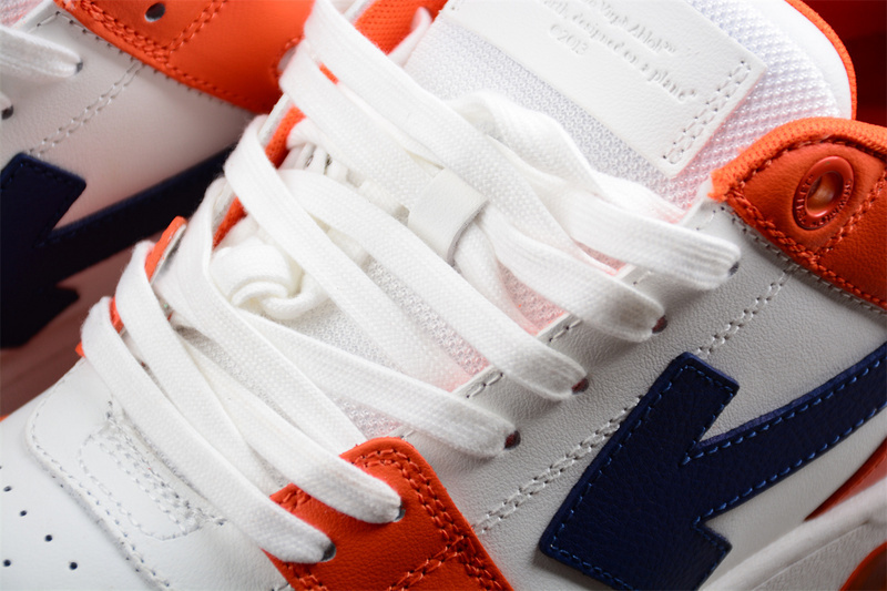 OFF-WHITE Out Of Office leather sneakers