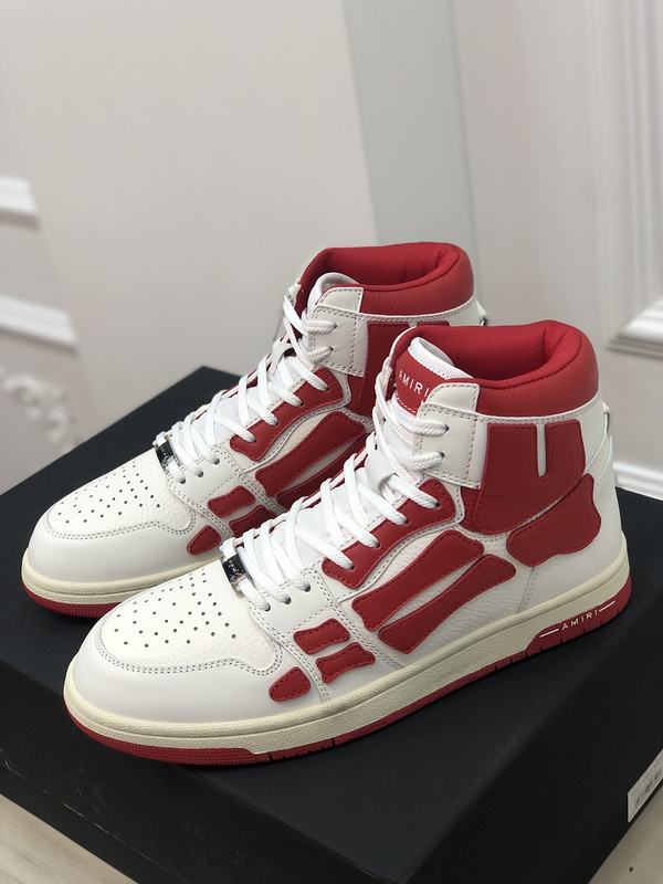 AMIRI* Skel Leather Sneakers