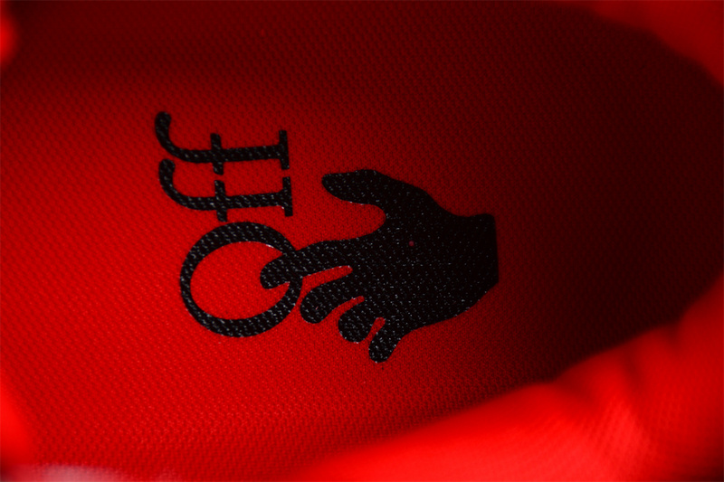 OFF-WHITE Out Of Office leather sneakers