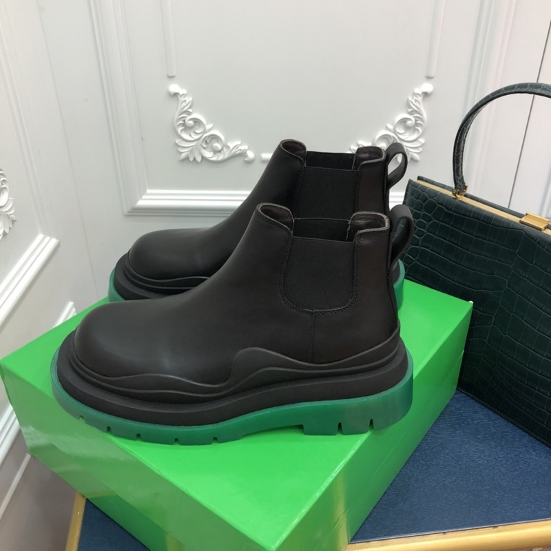 Bottega Veneta Tire Leather Ankle boots