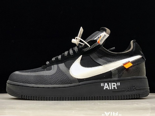 Off-White x Air Force 1 Low 'Black' AO4606-001