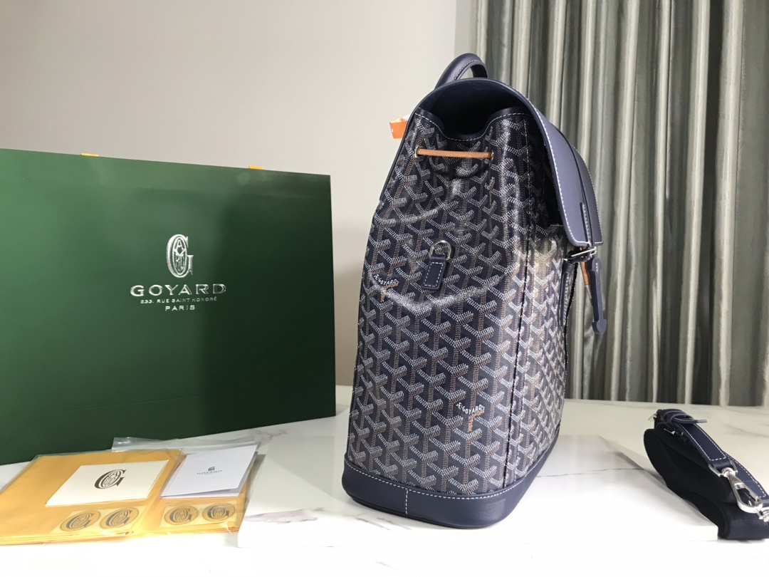Goyard Calfskin Alpin MM Backpack