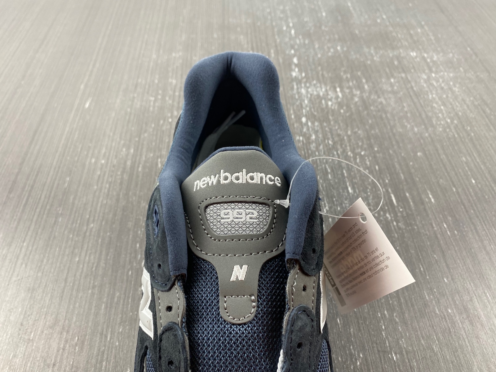 New Balance 992 Navy Grey - M992GG