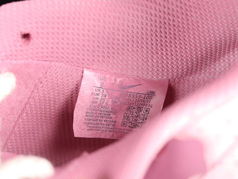 Chrome Hearts x Nike  AIR FORCE 1 LOW 07 PINK/PINK/WHITE DD8959-100