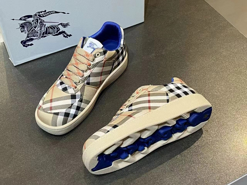 Burberry Check Terrace Sneakers  BBR--3005