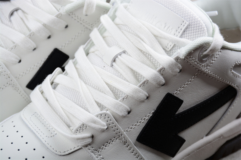 OFF-WHITE Out Of Office leather sneakers