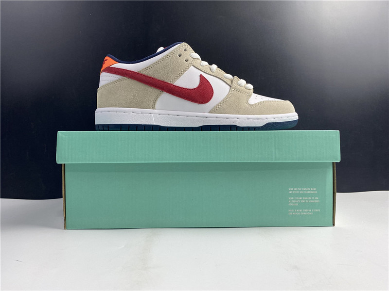 Nike Dunk Low Pro SB White/Varsity Crimson 304292-161
