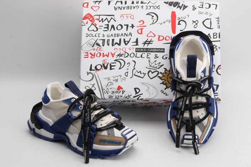 Mixed-material Space sneakers