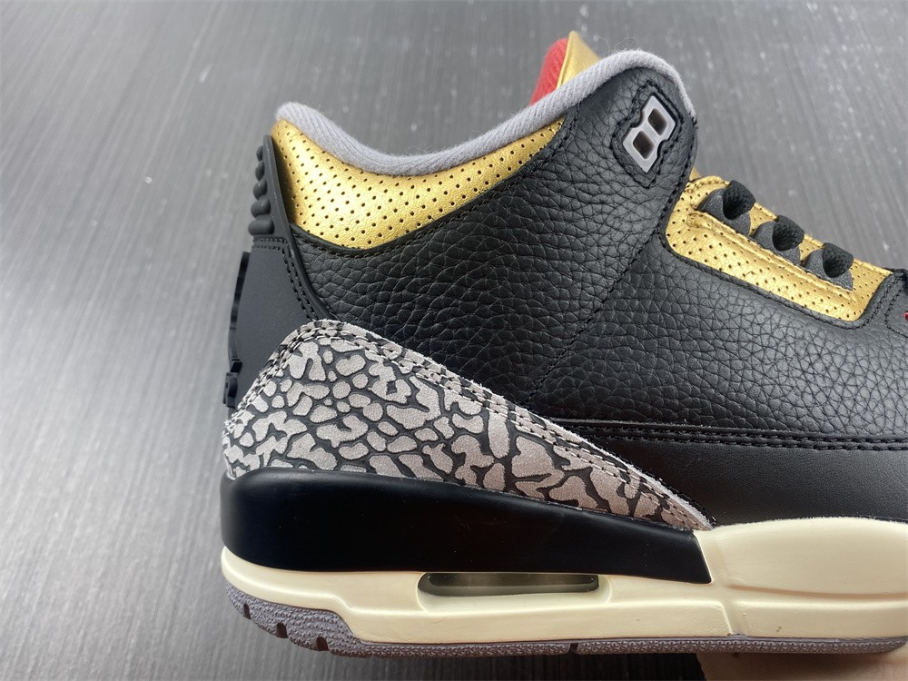 Air Jordan 3 "Black Cement Gold" CK9246-067