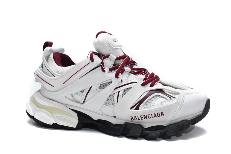 Balenciaga Tess S. White Claret Red 542436 W1JH 1915