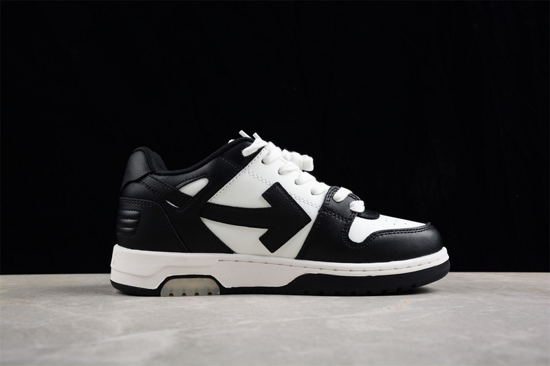 OFF-WHITE Out Of Office leather sneakers