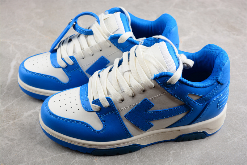 OFF-WHITE Out Of Office leather sneakers